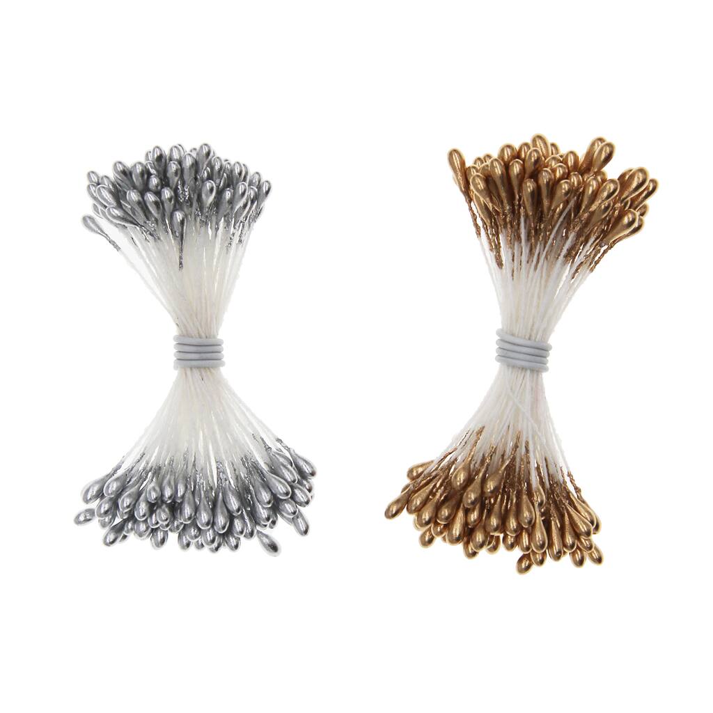 Gold & Silver Flower Stamens by Celebrate It™, 180ct.
